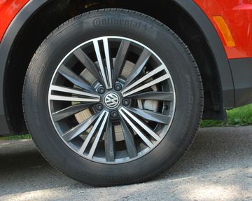 La-zăng và bộ lốp tạo ít tiếng vọng của Tiguan đời 2018