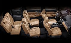 Tổng quan các hàng ghế trên Kia Sorento 2023 (cấu hình 6 ghế)