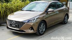 Thiết kế phần đầu Hyundai Accent 2022 sắc nét, cá tính hơn