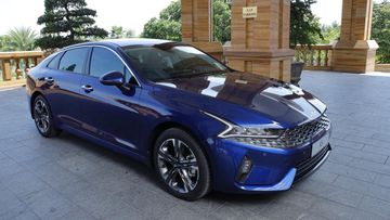 KIA K5 2022 đánh dấu sự thay đổi ngoạn mục trong ngoại thất