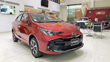 Toyota Vios 1.5G 2023 vẫn giữ nguyên giá bán so với phiên bản 2022