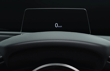 Màn hình hiển thị HUD là trang bị độc quyền trên phiên bản 1.5 Premium “full option” của Mazda2
