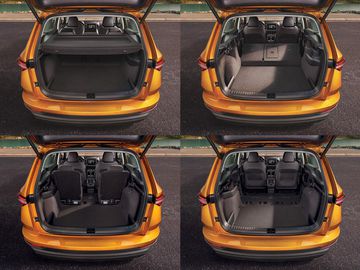 
Dung tích cốp xe tùy chỉnh linh hoạt
