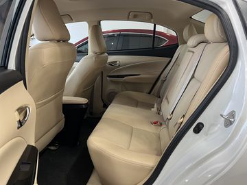 Hàng ghế sau Toyota Vios 2023