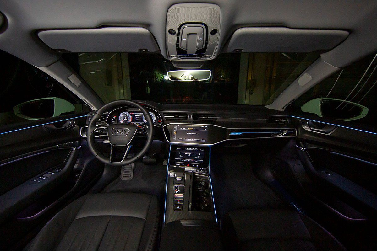 Khoang nội thất của Audi A7 2023 hiện đại và sang trọng