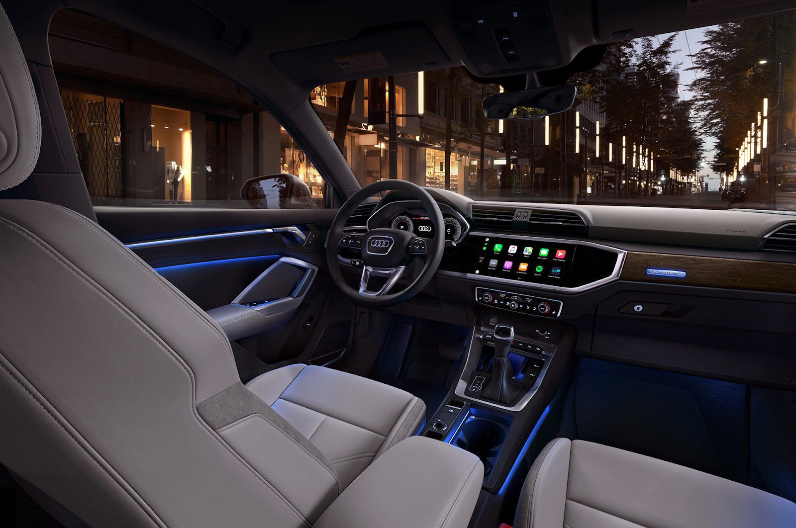 Khoang nội thất của Audi Q3 2023 thời thượng và đẳng cấp dành cho ông chủ với nhiều trang bị nổi bật