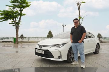 Anh Hiếu, chủ nhân chiếc Toyota Altis 1.8V