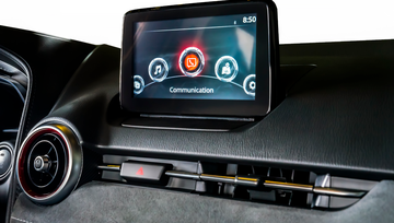 Mazda CX-3 2022 được trang bị màn hình cảm ứng 7 inch