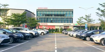 Toyota Long Biên là một trong những đại lý có quy mô lớn nhất của Toyota Việt Nam
