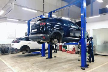 Xưởng sửa chữa của Peugeot Biên Hoà có công suất tối đa 45 lượt xe/ngày