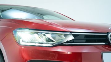 Volkswagen Virtus 2023 trang bị đèn pha LED tiêu chuẩn