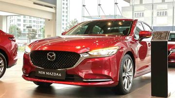 Mazda 6 mang một vẻ ngoài quyến rũ, sang trọng