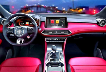 Nội thất MG5 cũng tương tự ZS, HS đã có mặt tại Việt Nam