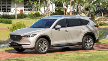 Mazda CX-8 sở hữu thiết kế tinh gọn, đẹp mắt
