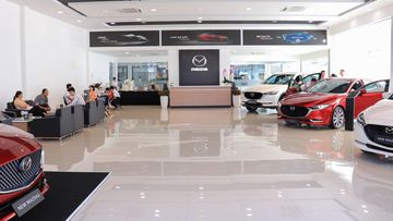 Một góc nhìn trong khu vực trưng bày sang trọng