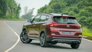 Ngoại hình của Hyundai Tucson 2019 mang vẻ đẹp trẻ trung g