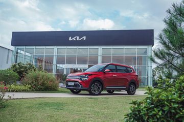 Khoảng sáng gầm của xe đạt mức 190 mm