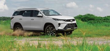 Toyota Fortuner 2023 được đánh giá là mẫu xe thống lĩnh địa hình