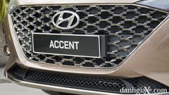 Cụm lưới tản nhiệt Hyundai Accent 2021 lớn hơn, cấu tạo nổi khối 3D