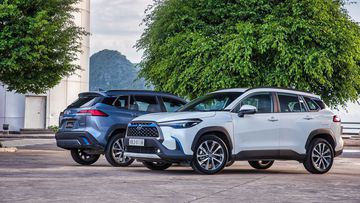 Toyota Corolla Cross 2023 được phát triển dựa trên nền tảng khung gầm TNGA-C toàn cầu của nhà Toyota