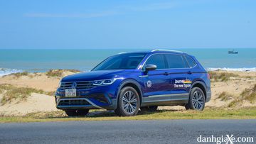 Volkswagen Tiguan 2023 có kích thước tổng thể tương đương với phiên bản tiền nhiệm