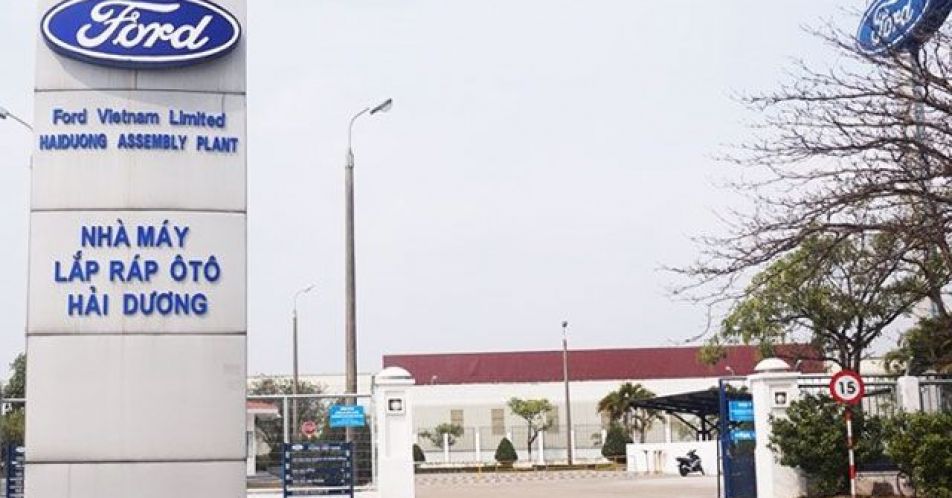 Nhà máy lắp ráp ô tô của Công ty Ford Việt Nam tại tỉnh Hải Dương