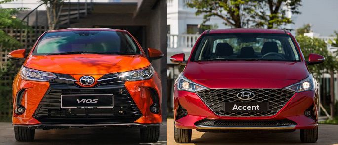 So sánh xe Hyundai Accent 2021 và Toyota Vios 2021: So sánh xe Hyundai Accent 2021 và Toyota Vios 2021: Chọn công nghệ ...