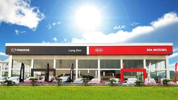 Vẻ ngoài hoành tráng của KIA Lạng Sơn