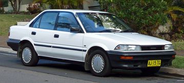 Toyota Corolla Altis thế hệ thứ 6 được trang bị hệ dẫn động cầu trước