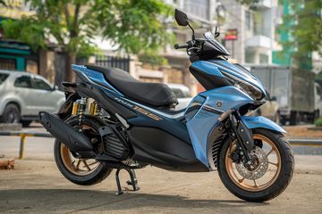 Yamaha NVX 155 2024 sở hữu diện mạo ấn tượng của chiếc siêu xe thể thao hiện đại