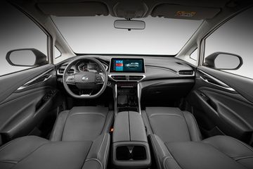 Bảng táp lô MG G50 2025 theo phong cách đối xứng truyền thống, nhưng không thiếu các chi tiết phá cách