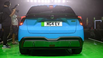 Hệ thống đèn hậu MG4 EV 2024 cũng rất dễ nhận diện khi ra đường vào ban đêm