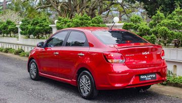 KIA Soluto có thiết kế đơn giản, hiện đại