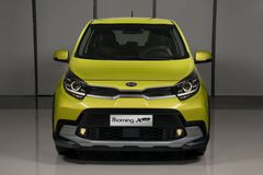 Mặt ca lăng trên KIA Morning 2021 tạo hình mũi hổ đặc trưng