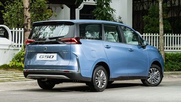 Đuôi xe MG G50 2025 cũng có thiết kế khá gọn gàng, đi kèm các chi tiết hiện đại
