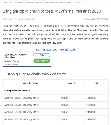 Đặt hotline ở các bài viết để khách hàng có nhu cầu sẽ liên hệ trực tiếp và được hỗ trợ nhanh chóng