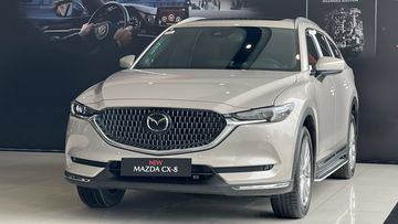 Mazda CX-8 với những đường nét uyển chuyển, mềm mại và đầy tinh tế