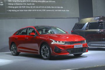 Kia K5 được đánh giá cao tại Việt Nam