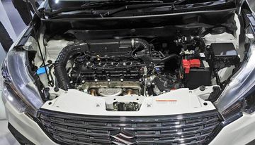 Khối động cơ trang bị trên Ertiga thế hệ thứ 2.