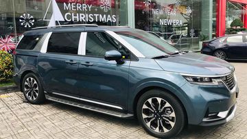 KIA Carnival có bề ngoài mạnh mẽ, cá tính