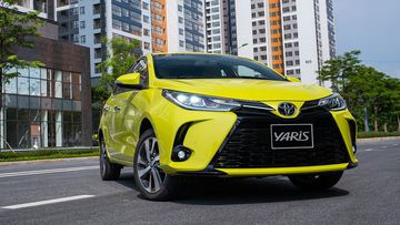 Toyota Yaris sở hữu vẻ ngoài năng động cùng khoang nội thất sang trọng