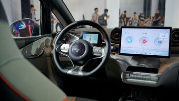 Hệ thống giải trí BYD Dolphin 2024 tích hợp hoàn toàn vào màn hình cảm ứng 12,8 inch