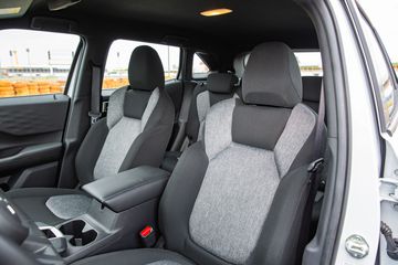 Ghế ngồi Mitsubishi Xforce 2024 được thiết kế tối ưu, mang đến sự thoải mái tối đa cho cả người lái và hành khách