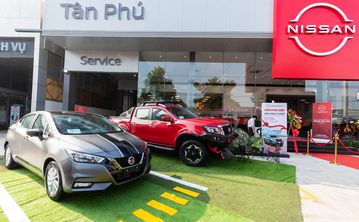 Nissan Tân Phú là đại lý đạt chuẩn 3S toàn cầu