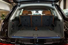 Khoang để đồ Audi Q7 2025 khi gập hàng ghế thứ ba