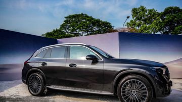 Thân xe Mercedes-Benz GLC 2023 đã thanh thoát và trẻ trung hơn