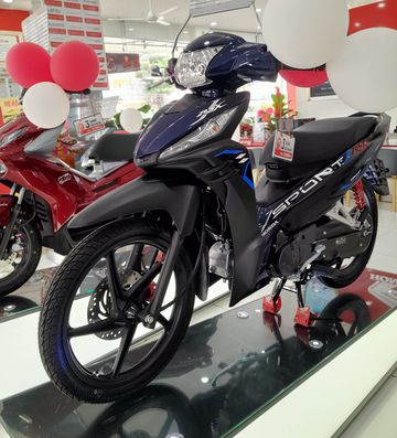 Honda Wave RSX 2023 sở hữu mâm xe 17 inch mang đến sự linh hoạt