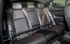 Hàng ghế thứ hai trên Mazda3 2021