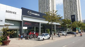 Mazda Gia Lai được xây dựng với quy mô lớn