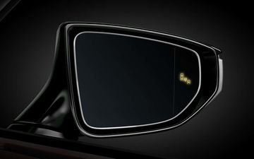 Hệ thống cảnh báo điểm mù của Lexus LS 500h 2024